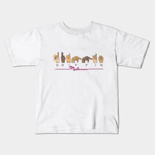 Dripping Melanin Kids T-Shirt